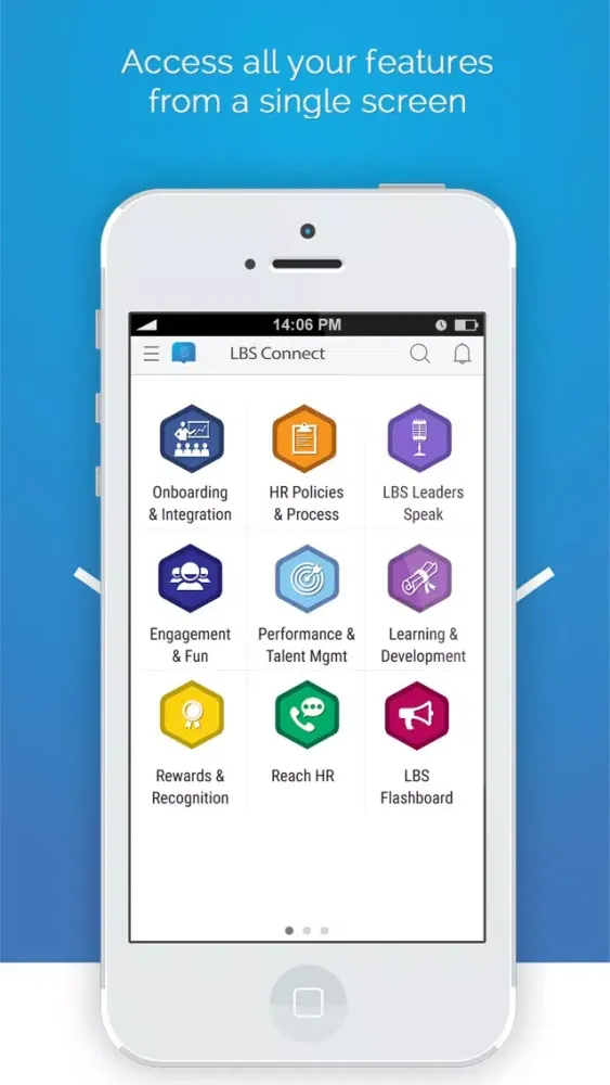 Capgemini LBS Connect 스크린샷