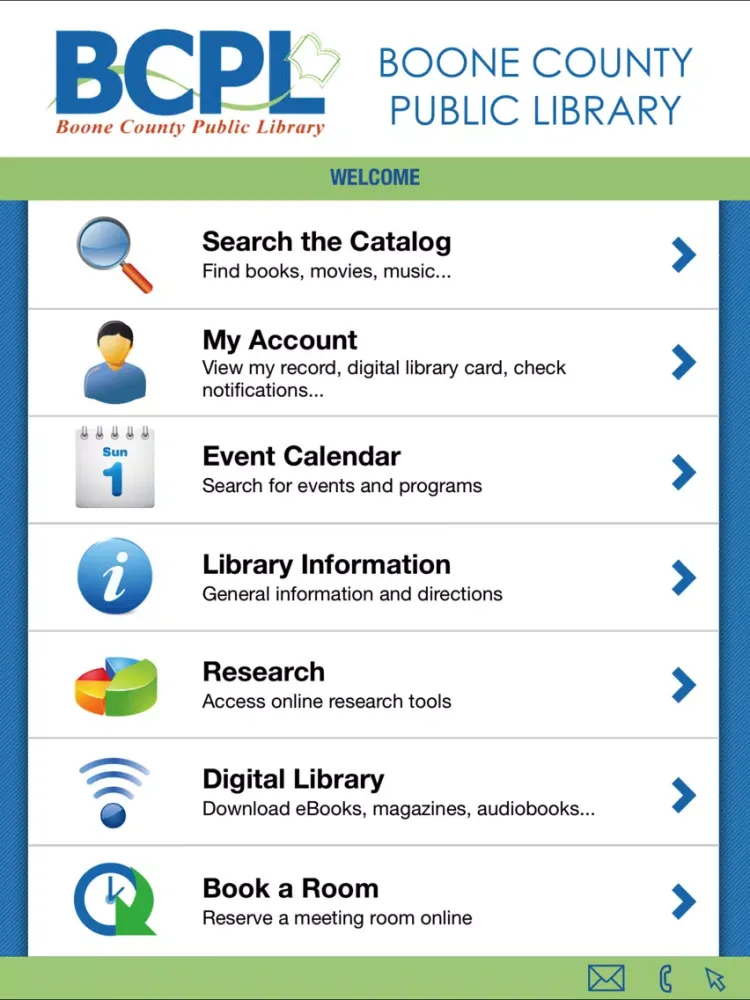 BCPL Mobile iPad  স্ক্রিনশট
