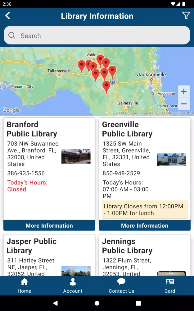 صور Suwannee River Reg. Library