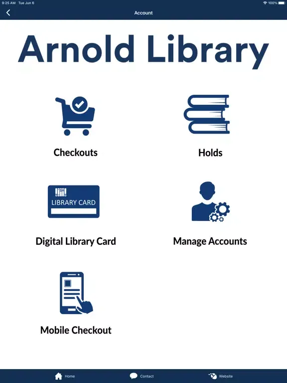 Zrzuty ekranu Fred Hutch Arnold Library iPad 