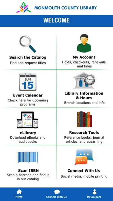 Captures d'écran de Monmouth County Library Mobile