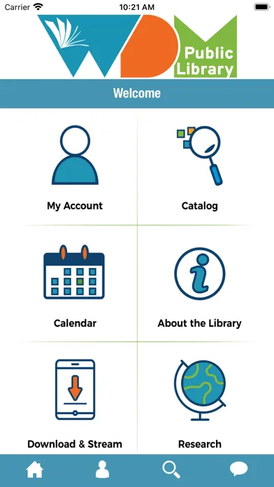 WDM Library سکرین شاٹس