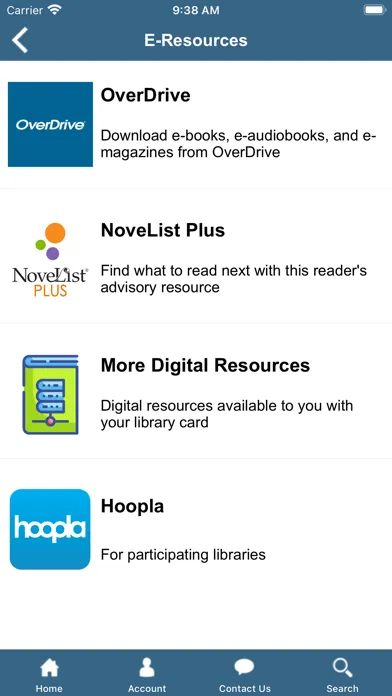 Ảnh chụp màn hình của InfoSoup Libraries
