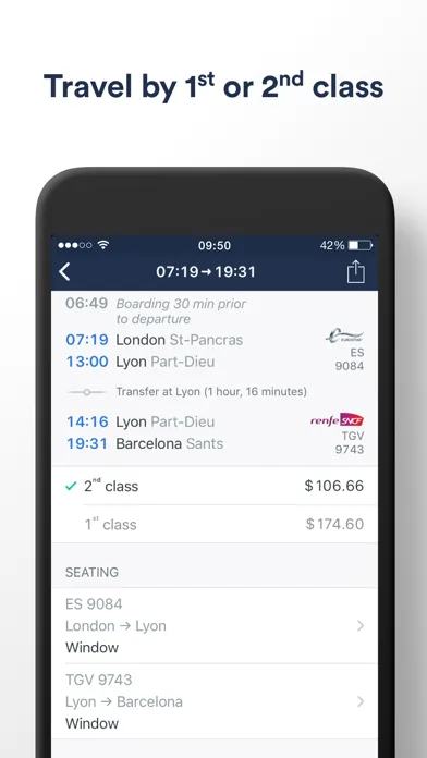 Trainline for Business應用截圖