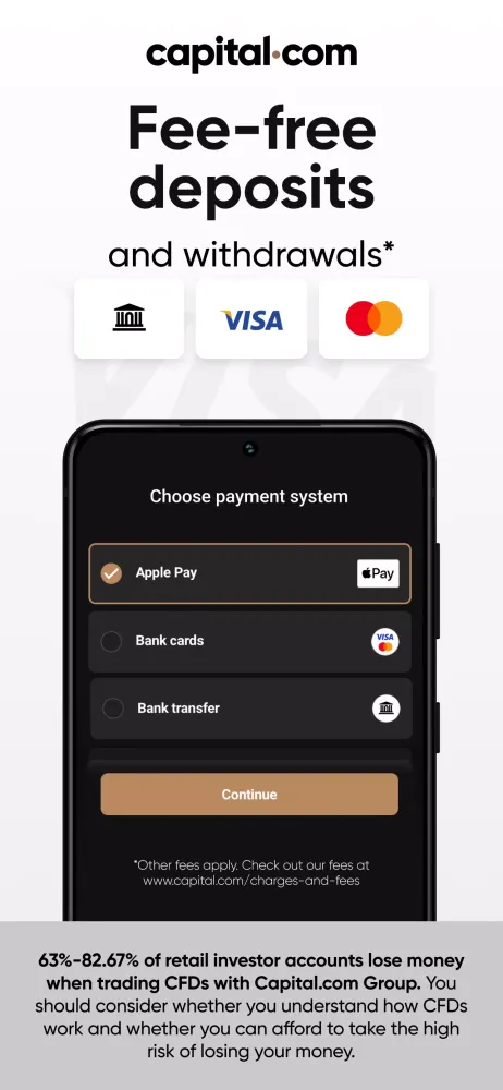 Trading app by Capital.com स्क्रीनशॉट
