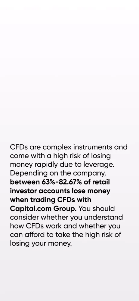 Trading app by Capital.com स्क्रीनशॉट