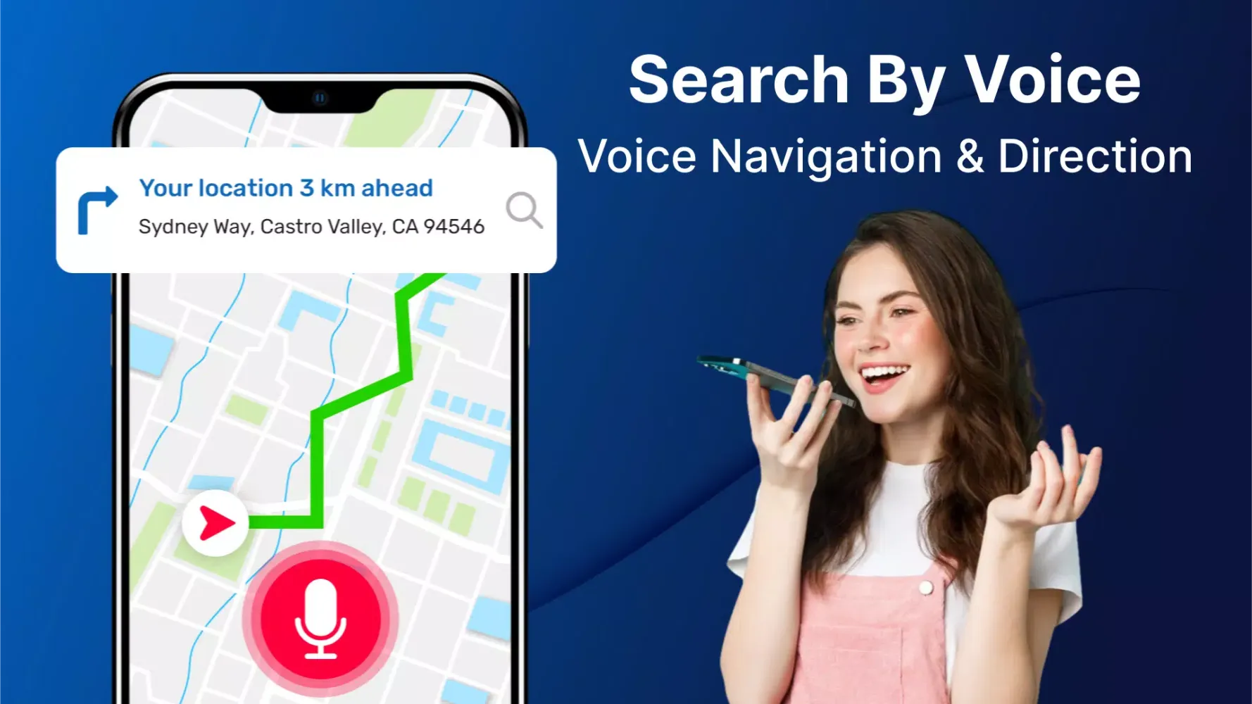 Voice GPS & Driving Directions Screenshots