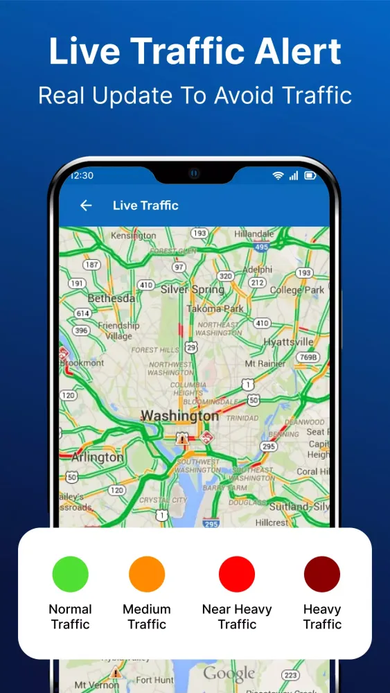 Voice GPS & Driving Directions Screenshots
