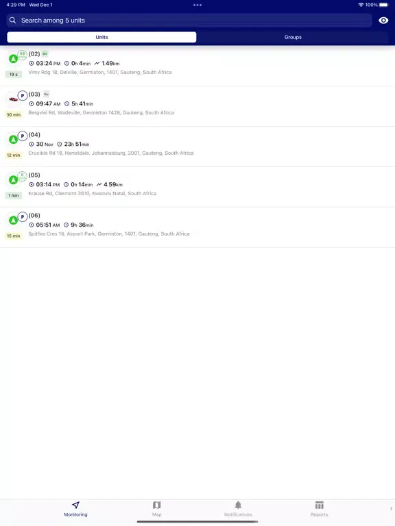 Sting Mobile iPad  Screenshots