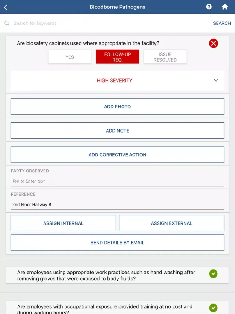 Healthcare Risk iPad 应用截图