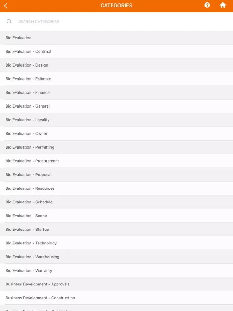Скриншоты CCS Preconstruction iPad 