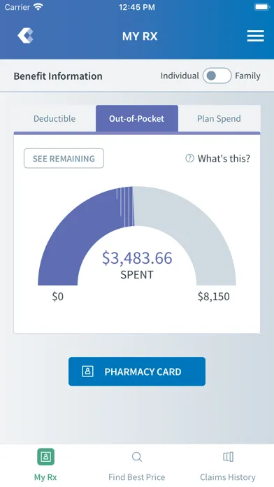 Screenshot di Capital Rx Pharmacy Benefits