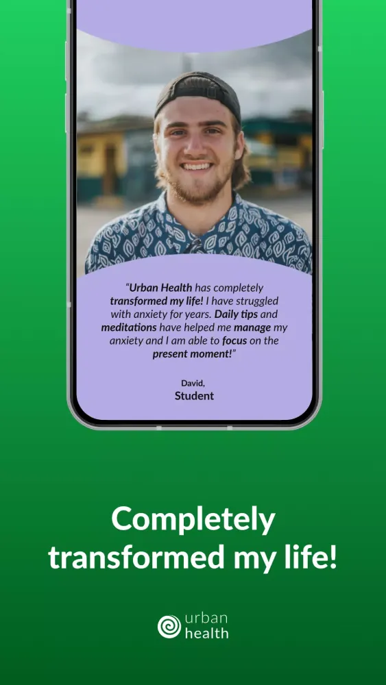 Ảnh chụp màn hình của Anxiety & Sleep: Urban Health
