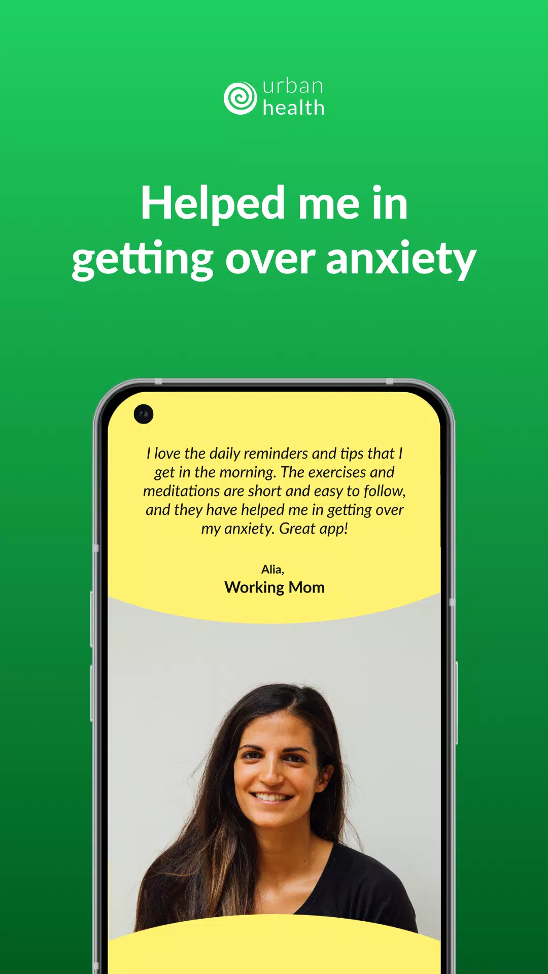 Anxiety & Sleep: Urban Health Screenshots