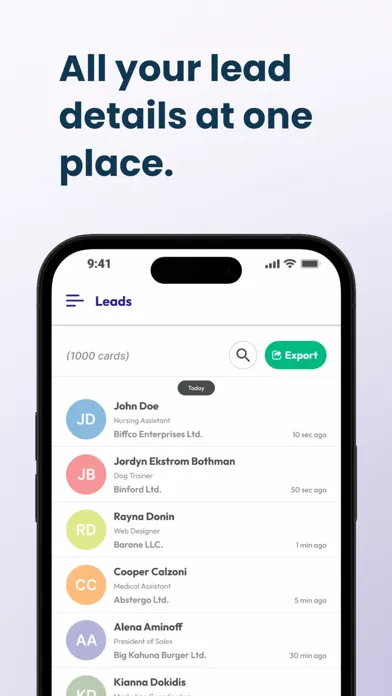 صور Caplead - Lead Capture App