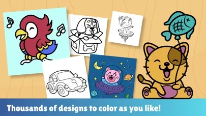 Tangkapan layar Coloring Pages Little Animals