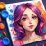 Paint for adults relax ASMR