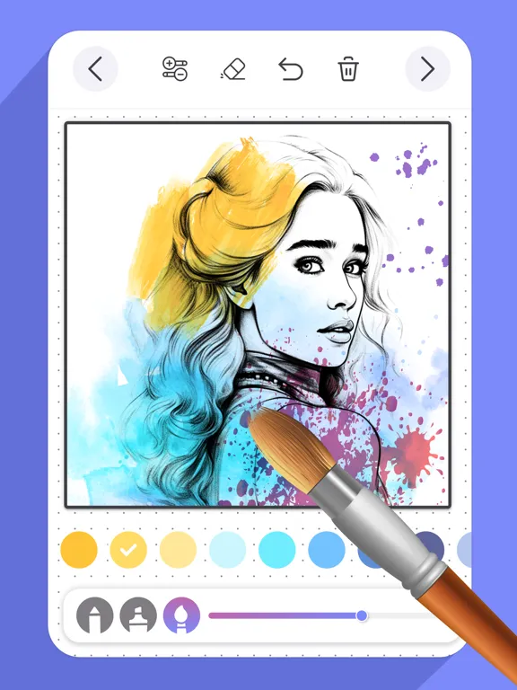 Paint for adults relax ASMR iPad  Screenshots