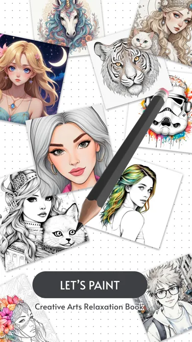 Paint for adults relax ASMR Screenshots