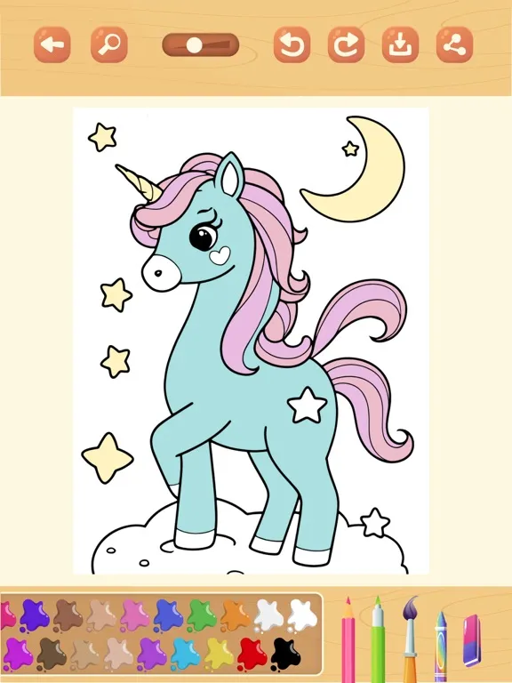 Capturas de pantalla de Paint princesses & fairy tales iPad 
