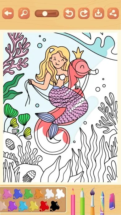 Capturas de pantalla de Paint princesses & fairy tales