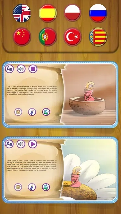 The Story of Thumbelina应用截图