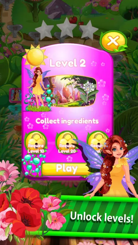 ภาพหน้าจอของ Bloomy Flowers
