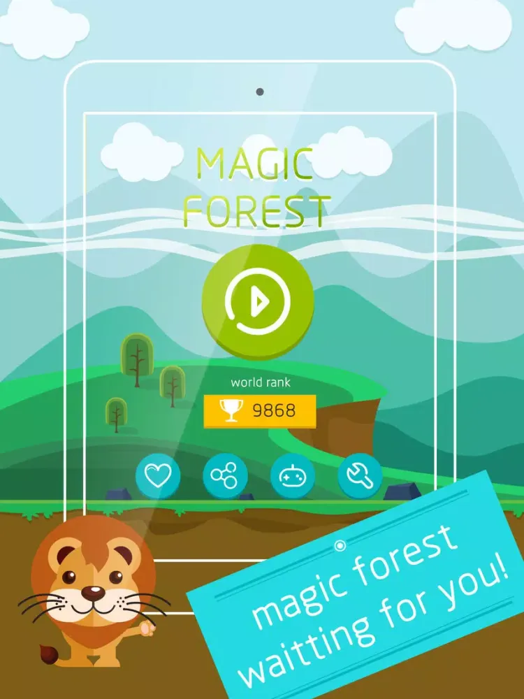 Magic Forest: Fantasy Zoo Merging With Friends iPad  Screenshots