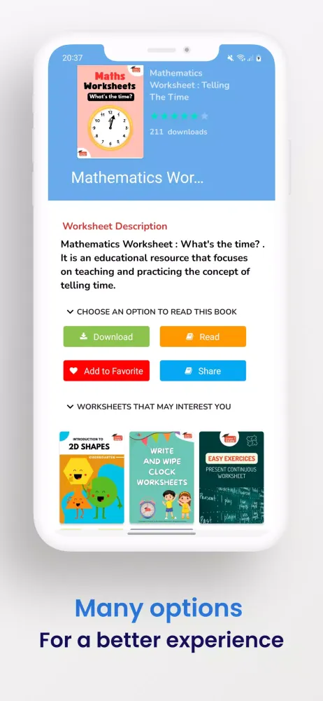 School Worksheets應用截圖