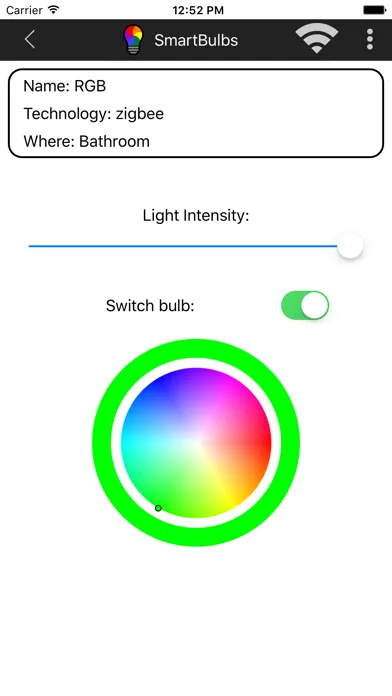 Скриншоты NXP - SmartBulbs