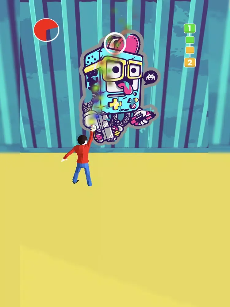 Ảnh chụp màn hình của Gang Graffiti iPad 