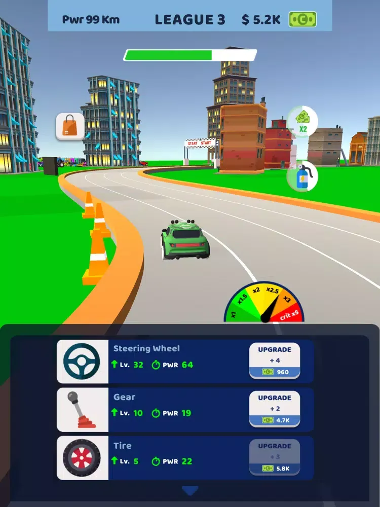 Idle Racing! iPad  سکرین شاٹس