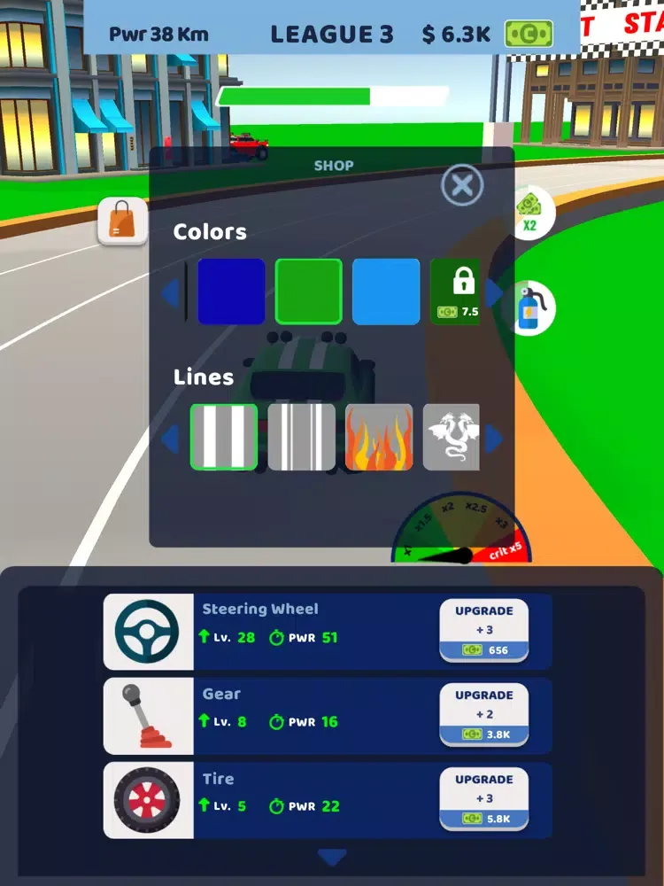 Idle Racing! iPad  سکرین شاٹس