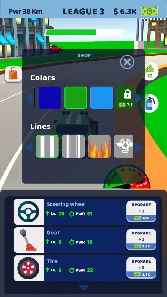 Idle Racing! سکرین شاٹس