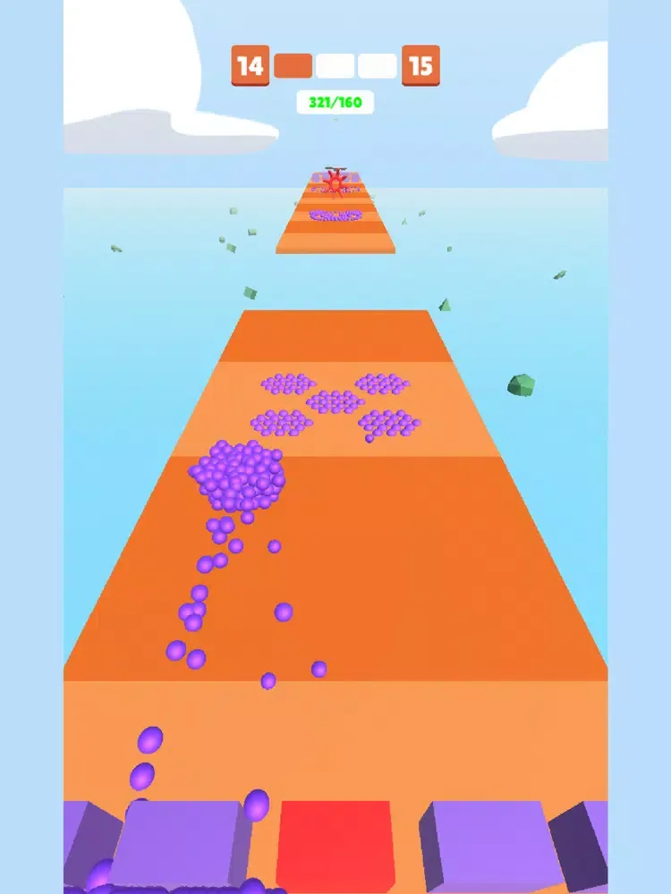 Tangkapan skrin Slimy Balls iPad 