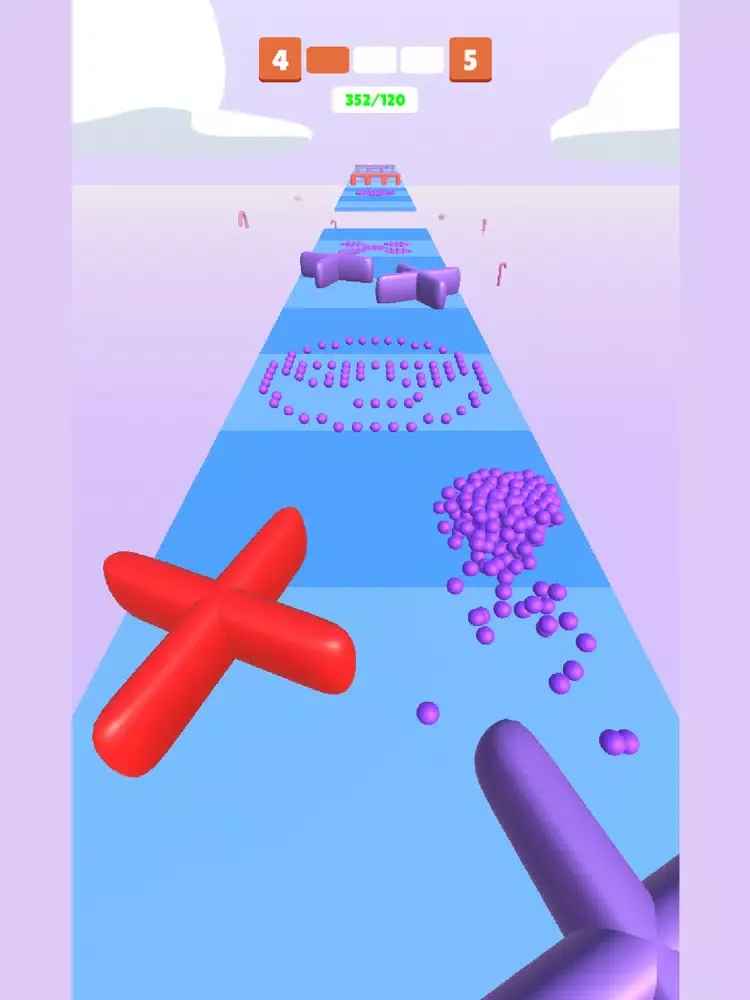 Tangkapan skrin Slimy Balls iPad 