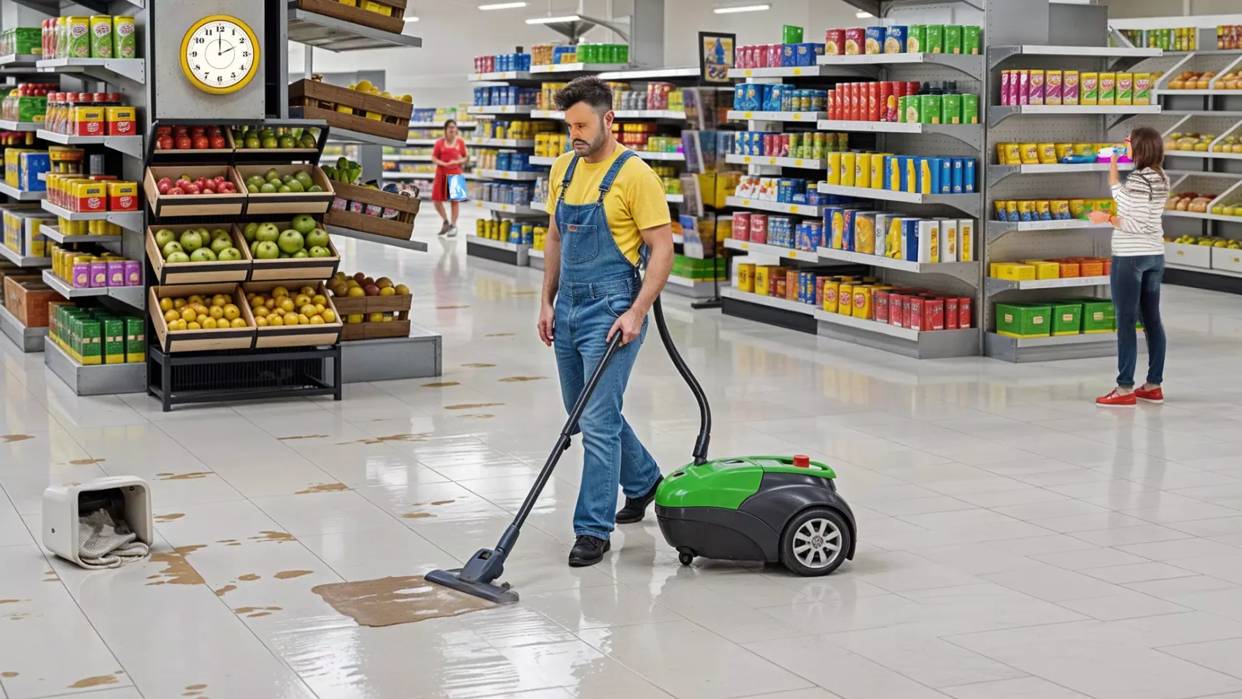 Tangkapan layar Supermarket Grocery Simulator
