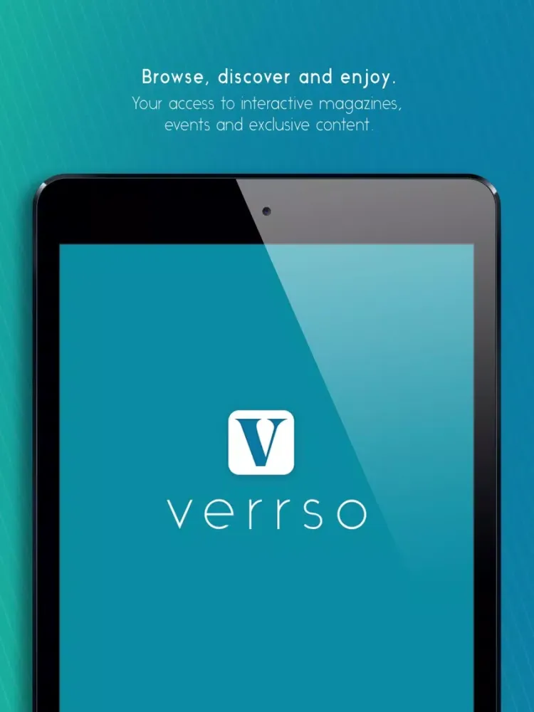 Ảnh chụp màn hình của Verrso iPad 