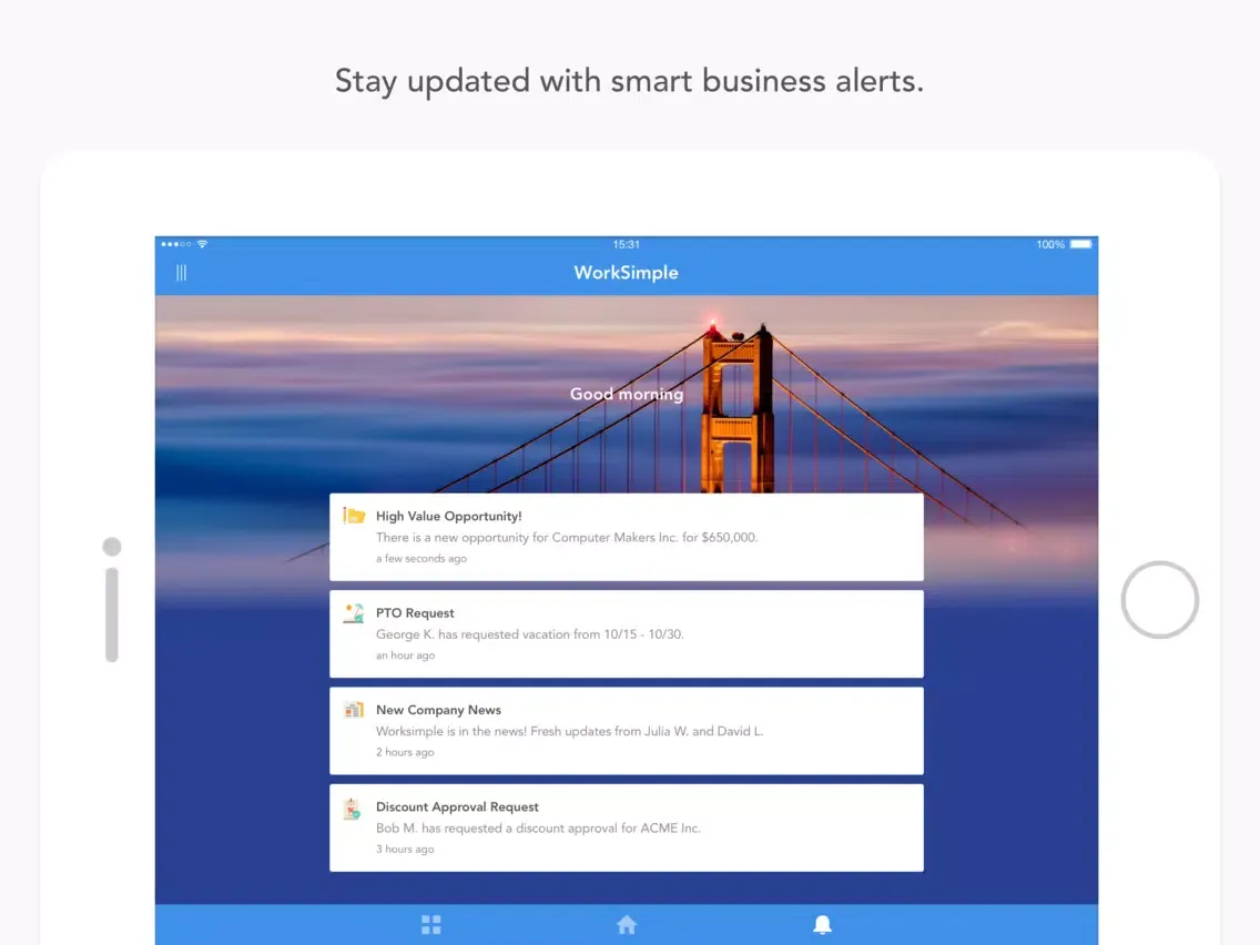 WorkSimple iPad 應用截圖