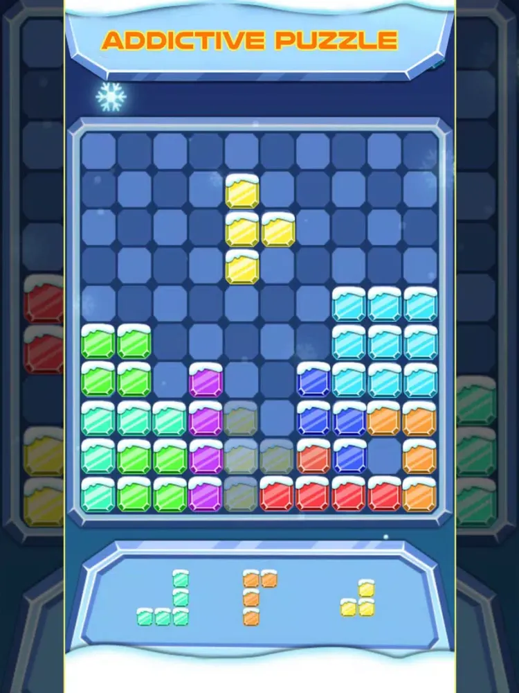 Block Puzzle Winter iPad  Screenshots