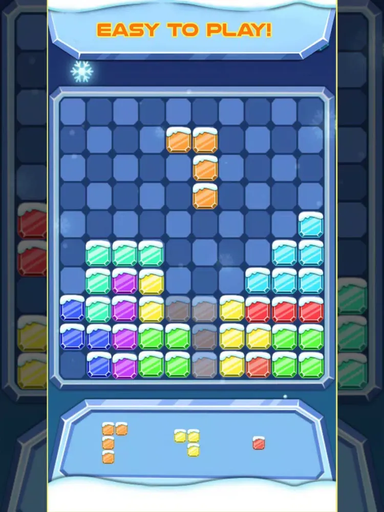 Block Puzzle Winter iPad  Screenshots