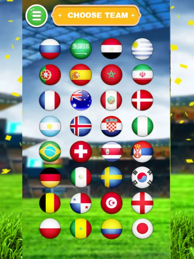 Ảnh chụp màn hình của Goal Free Kick iPad 