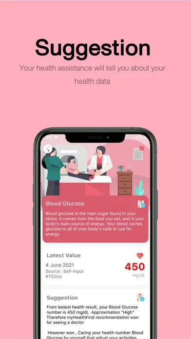 Скриншоты myHealthFirst