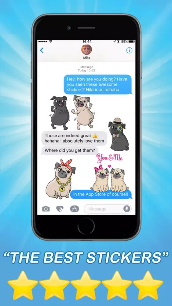 Pug Emoji Screenshots