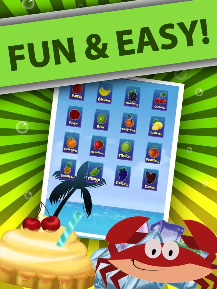 Tangkapan layar ``Tropical`` Soda Maker - Fizzy and Funny Kids Learning Game iPad 