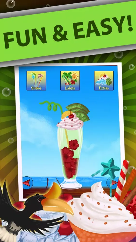 Tangkapan layar ``Tropical`` Soda Maker - Fizzy and Funny Kids Learning Game