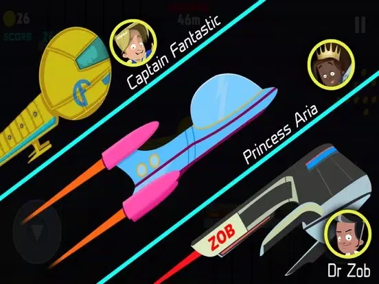 Captain Fantastic Run iPad 应用截图