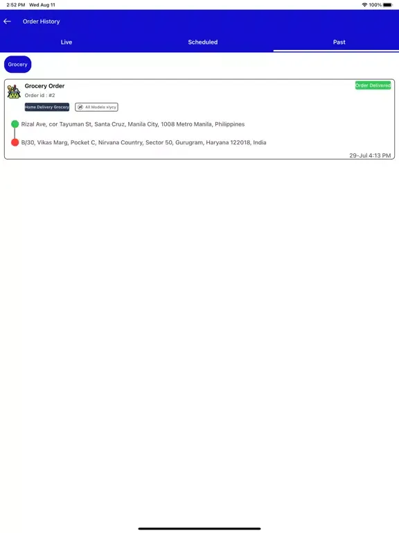 Zrzuty ekranu Captain Padala Express Rider iPad 