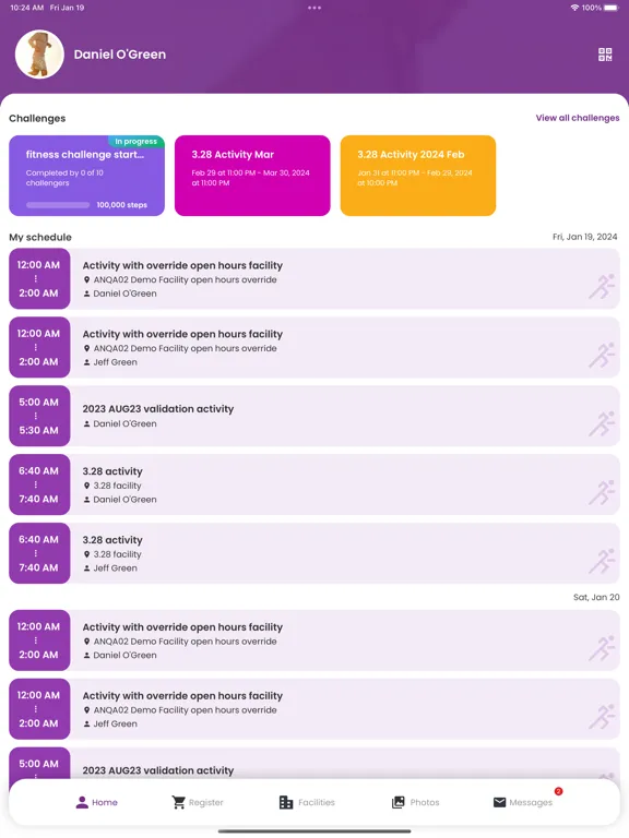 MY MCA iPad Screenshots