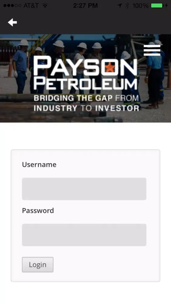 Tangkapan layar Payson Petroleum